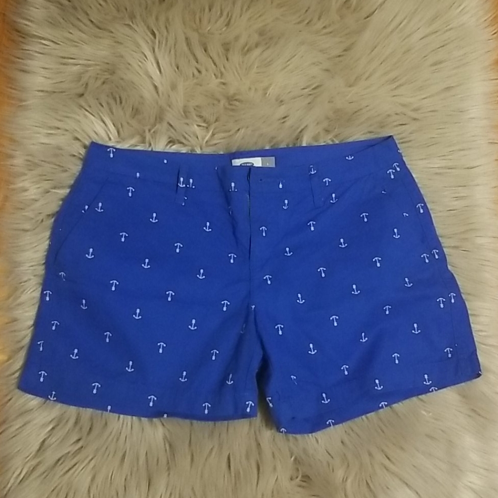 Old Navy nautical anchor shorts size 6